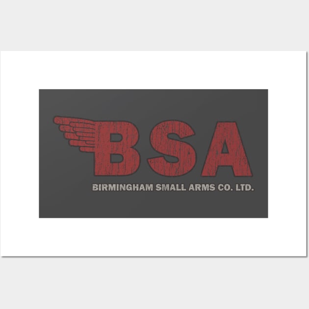 BSA_Birmingham Small Arms_Co. Ltd. Wall Art by anwara